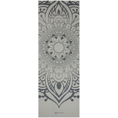 Yogamatta 5mm Sustained Sundial Layer Grey - Gaiam