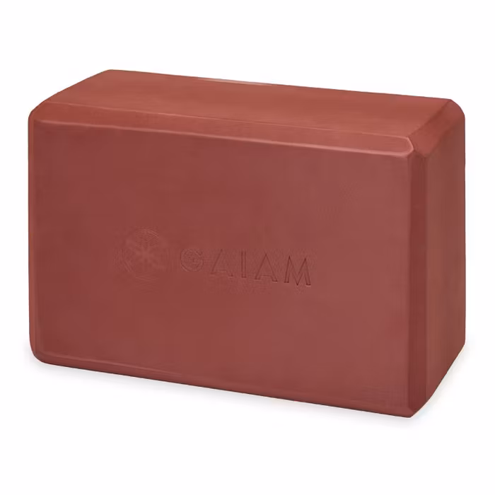 Yogablock Intense Rust Sundial Point - Gaiam