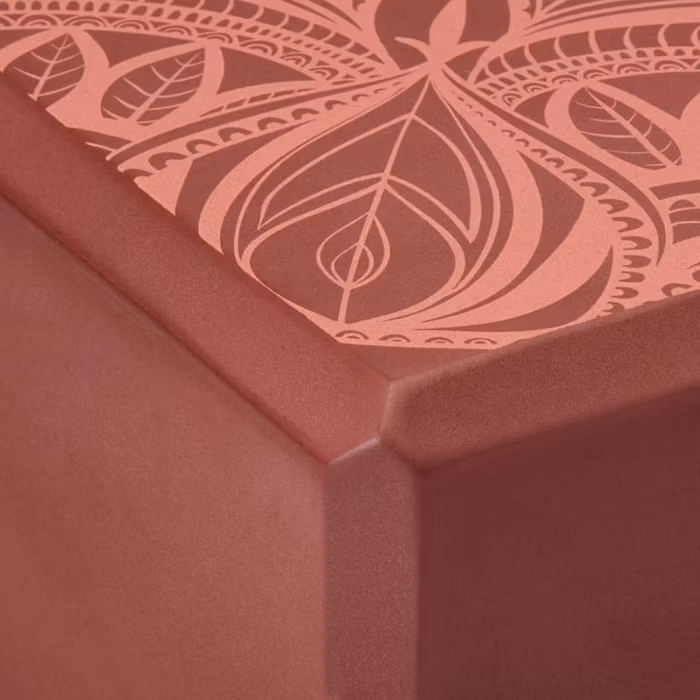 Yogablock Intense Rust Sundial Point - Gaiam