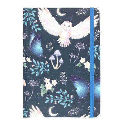 Anteckningblock "Night Flight Owl"