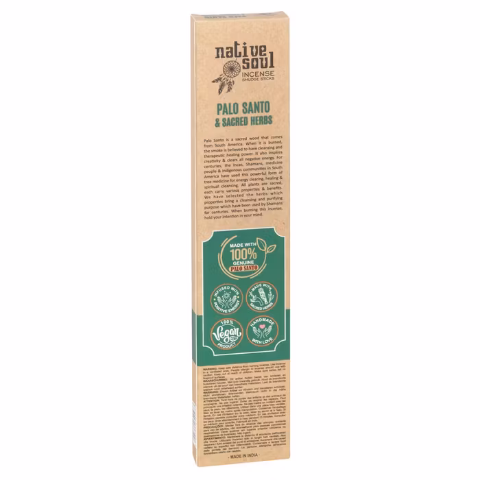 Rökelser Palo Santo & Sacred Herbs - Native Soul