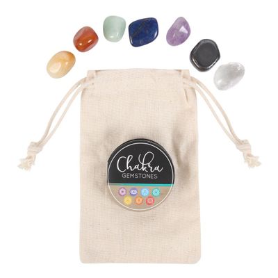 Chakrakit med 7 kristaller