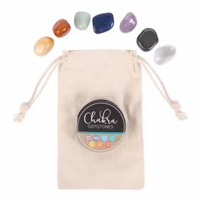 Chakrakit med 7 kristaller