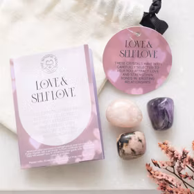 Love & Self Love Kristall kit - 3 kristaller