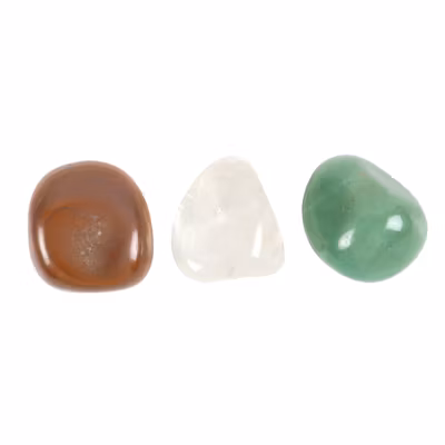 Wealth & Abundance Kristall kit - 3 kristaller Wealth & Abundance Kristall kit - 3 kristaller
