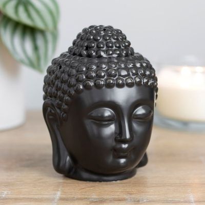 Aromalampa Buddha Black