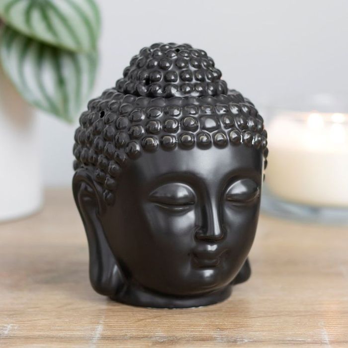 Aromalampa Buddha Black
