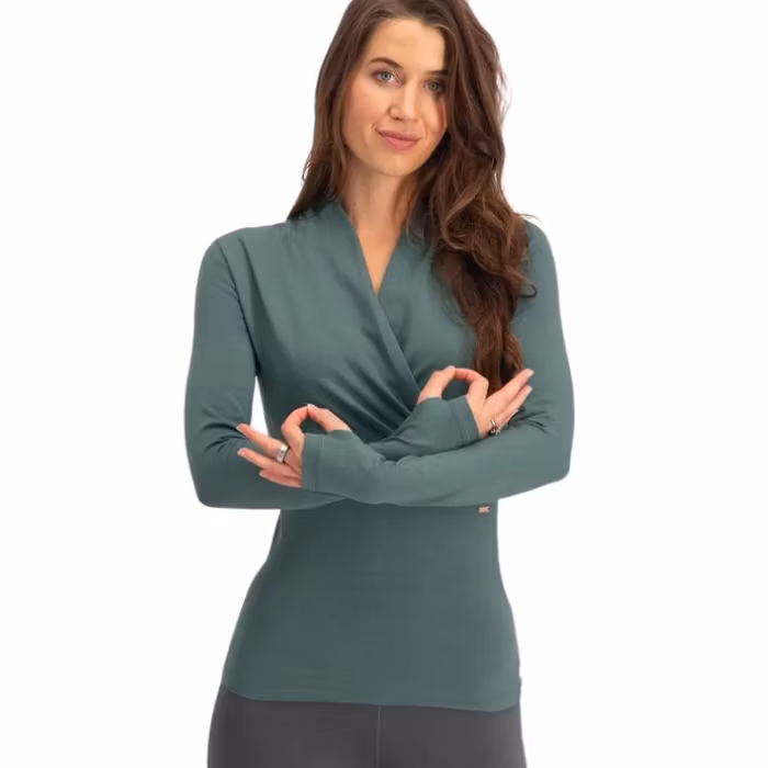 Yogatröja Ishtar longsleeve Forest - Urban Goddess