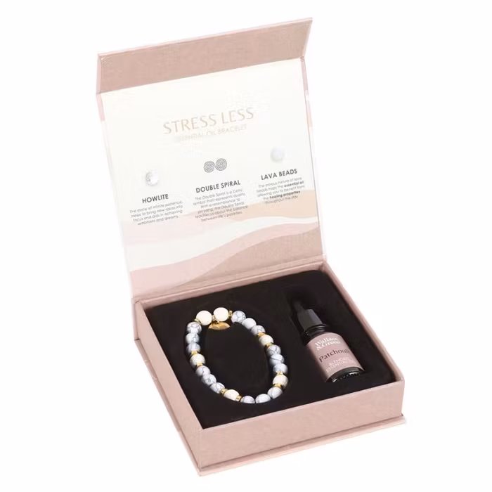 Stress Less Kit- Armband & eterisk olja