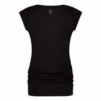 Yogatopp Asana Tee Black - Urban Goddess Yogatopp Asana Tee Black - Urban Goddess