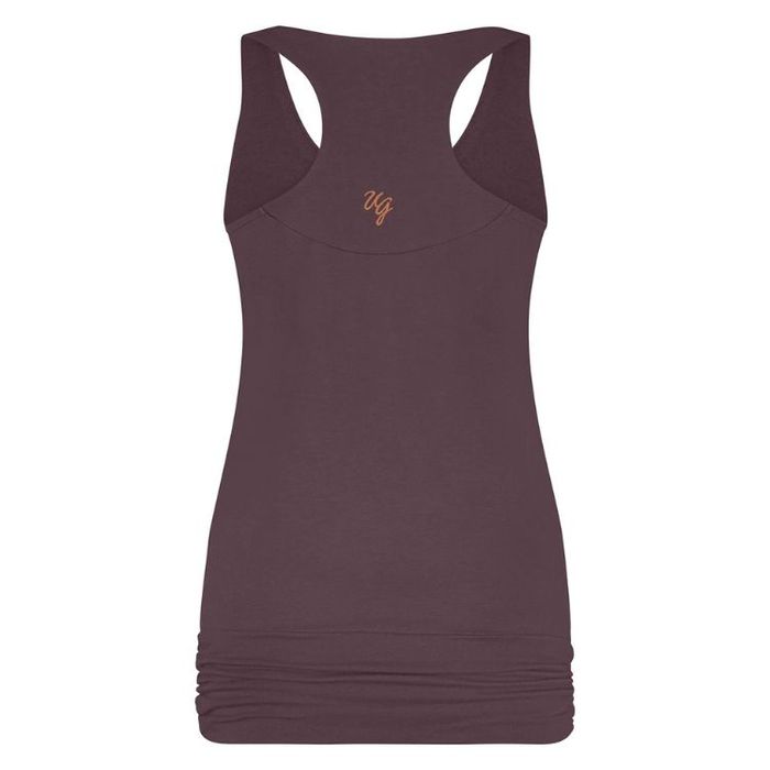 Yogalinne Kami Yoga tank Berry - Urban Goddess