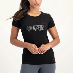 Yogatopp Namaste Core Tee Black - Urban Goddess