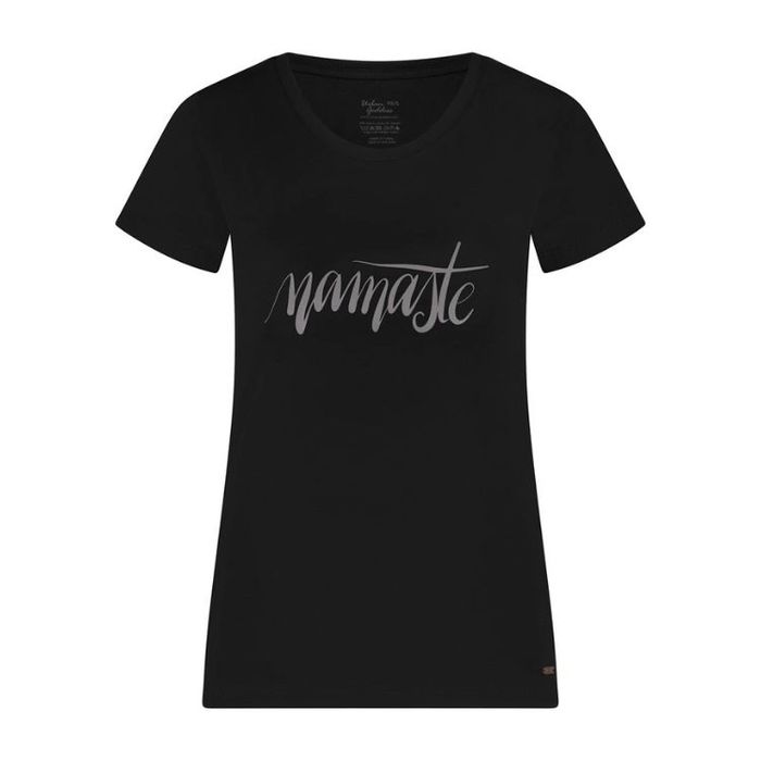 Yogatopp Namaste Core Tee Black - Urban Goddess
