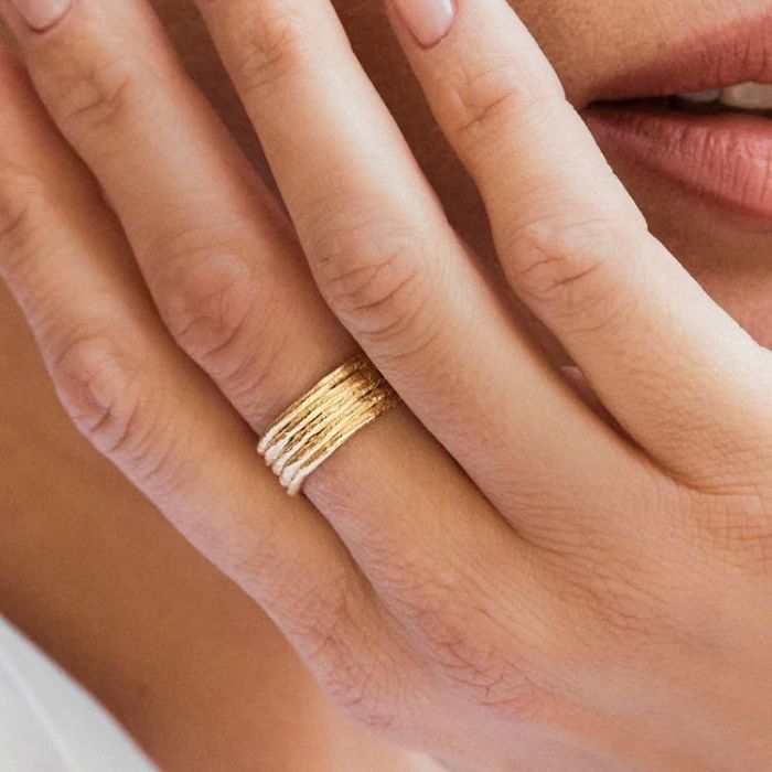 Ring Mila Gold - Agapé Studio