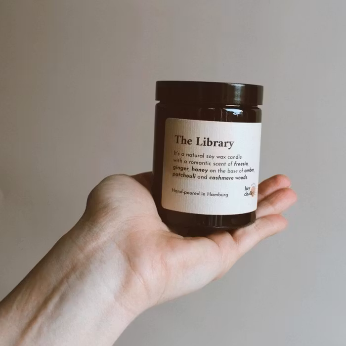 Doftljus "The Library"- Hey Chalky