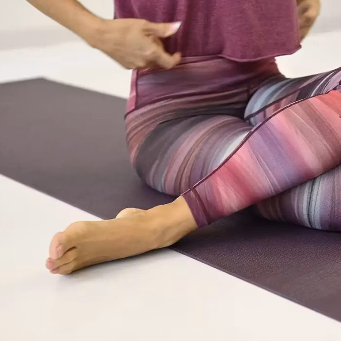 Yogamatta Love Aubergine Purple 6mm - Love Generation