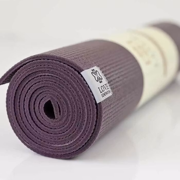 Yogamatta Love Aubergine Purple 6mm - Love Generation