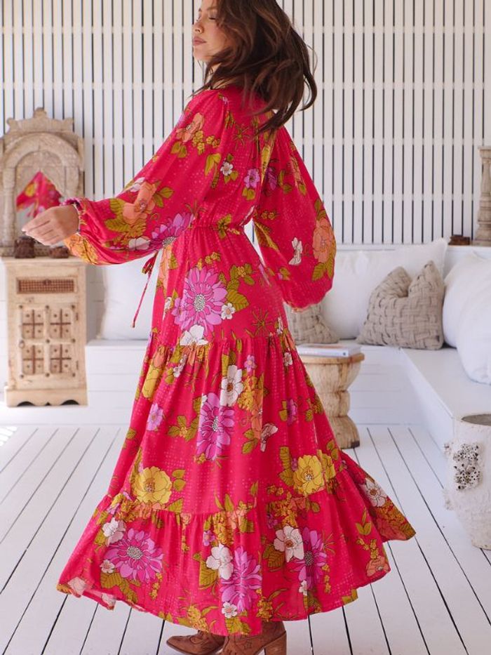 Klänning Timeless print Teresa Maxi dress - Jaase