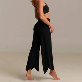 Byxor Maya Flare Pants Black - Shambhala Barcelona