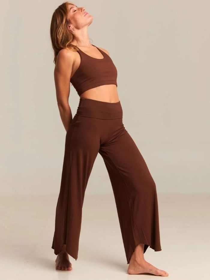 Byxor Maya Flare Pants Earth