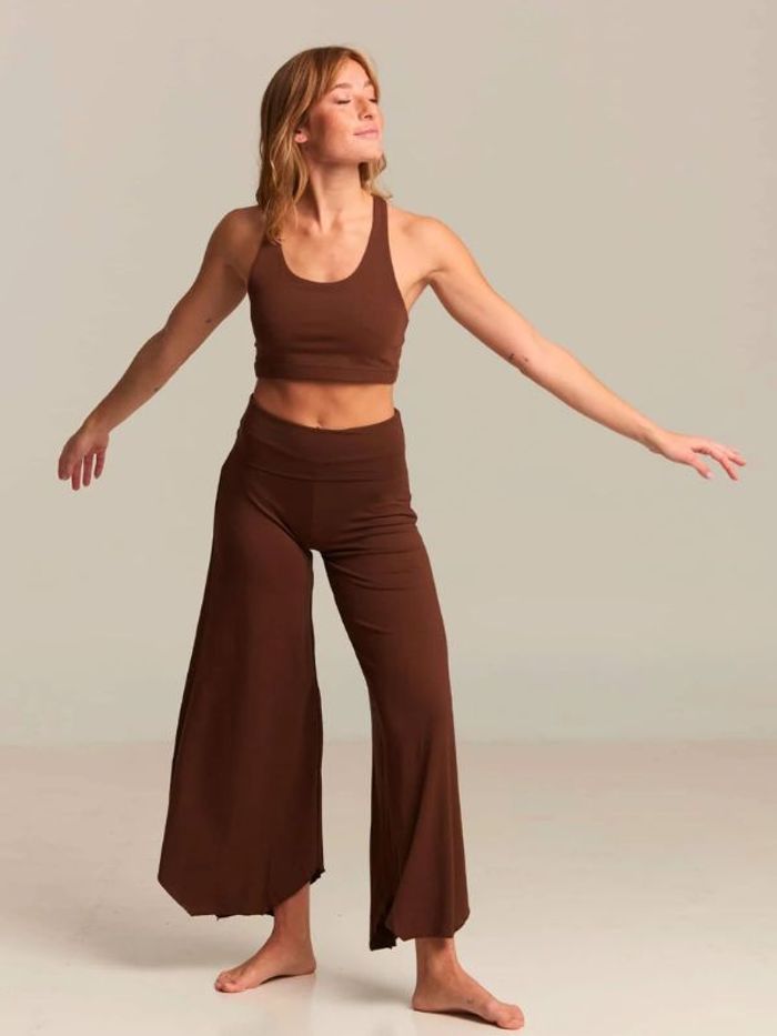 Byxor Maya Flare Pants Earth