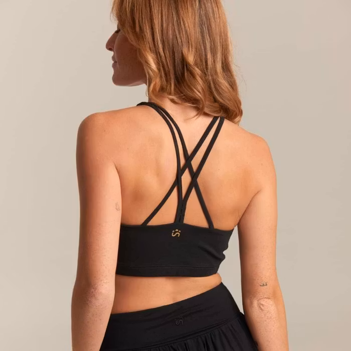 Yoga topp Vishnu Bra Black- Shambhala