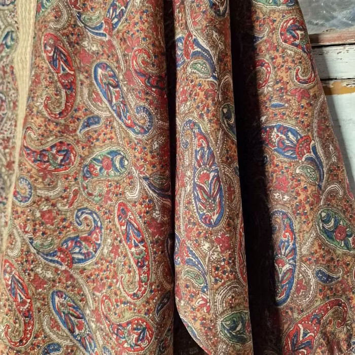 Kimono Uma återvunnen sari Nr 123