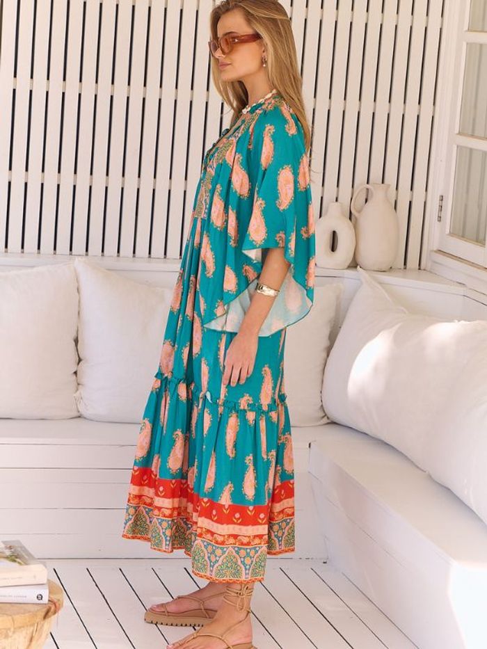 Klänning Paisley Dreams Milos Maxi dress - Jaase