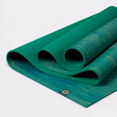 Yogamatta 5mm eKO Glenn green marble - Manduka