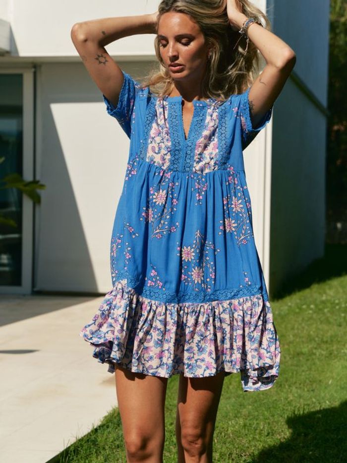 Klänning Hailee print Summer romantics dress - Jaase