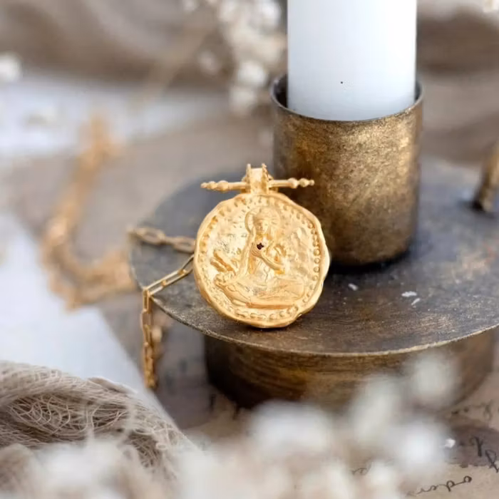 Halsband Never Not Broken Gold - Ananda Soul