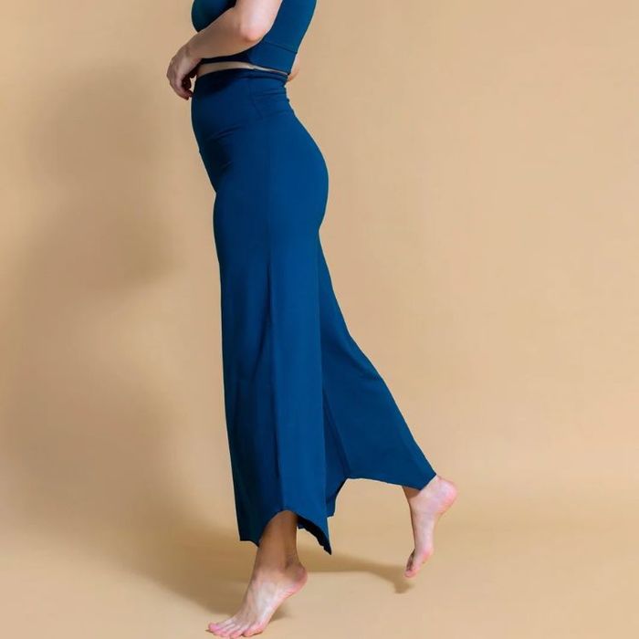 Byxor Maya Flare Pants Ocean- Shambhala Barcelona