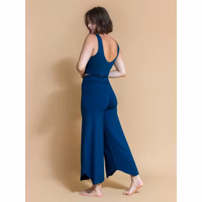 Byxor Maya Flare Pants Ocean- Shambhala Barcelona Byxor Maya Flare Pants Ocean- Shambhala Barcelona