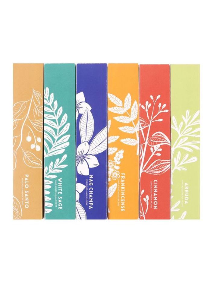 Rökelse Exotic Botanical Masala Incense Stick Variety