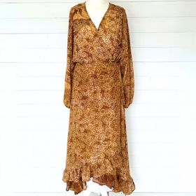 Klänning Ananda återvunnen sari Nr 107