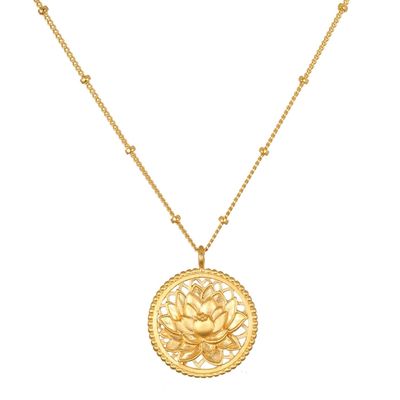 Halsband Blessed Beginnings Lotus Gold - Satya