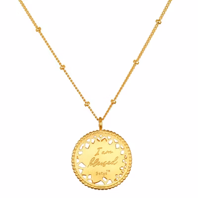 Halsband Blessed Beginnings Lotus Gold - Satya Halsband Blessed Beginnings Lotus Gold - Satya