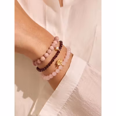 Armband Manifest Love Gemstone - Set om 3 stycken - Satya Armband Manifest Love Gemstone - Set om 3 stycken - Satya