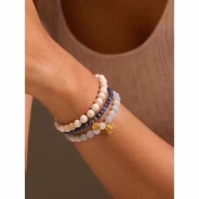 Armband Manifest Positivity Gemstone - Set om 3 stycken - Satya Armband Manifest Positivity Gemstone - Set om 3 stycken - Satya