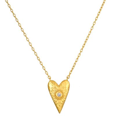 Halsband Infinitely Loved Heart Gold - Satya