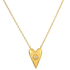 Halsband Infinitely Loved Heart Gold - Satya