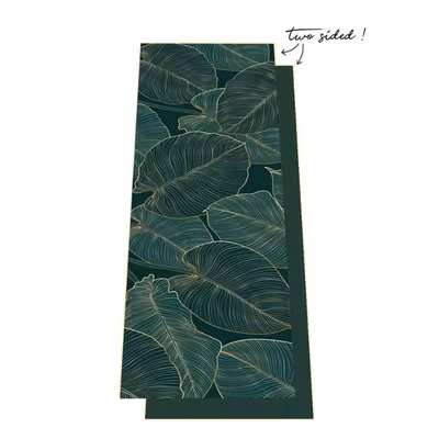 Yogahandduk "2-sidig" Green Leaves - Love Generation