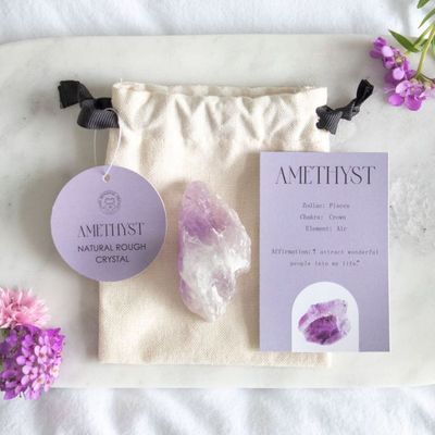 Ametist "Healing" kristall rå