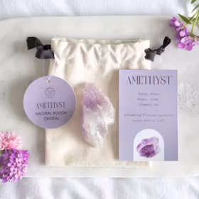 Ametist "Healing" kristall rå