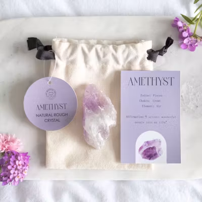 Ametist "Healing" kristall rå