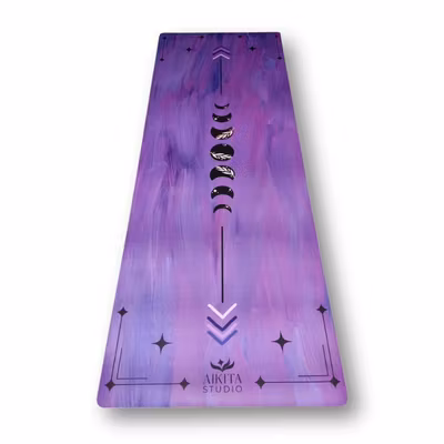 Yogamatta "Celestia" med väska - Aikita Studio