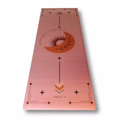 Yogamatta "Serene Moon" med väska - Aikita Studio