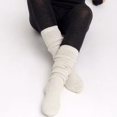 Strumpor "Pearly" Beige - Moshi Moshi Mind