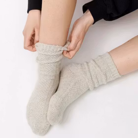 Strumpor "Winter" Beige - Moshi Moshi Mind