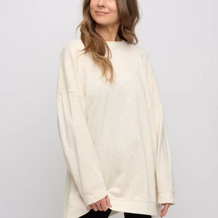 Sweatshirt Oversized "marvel sweat natural" - Moshi Moshi Mind